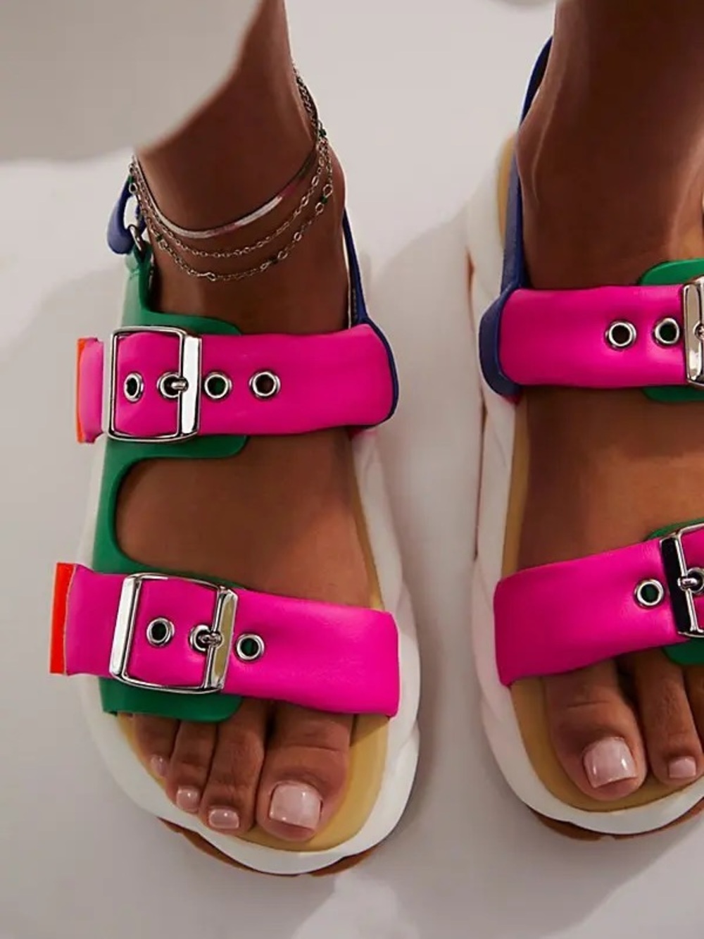 4CCCCEES Mellow Vita Sandals in Garden